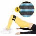 Резинка для фітнеса  4FIZJO Hip Band 15-20 кг Black/Blue - фото №8